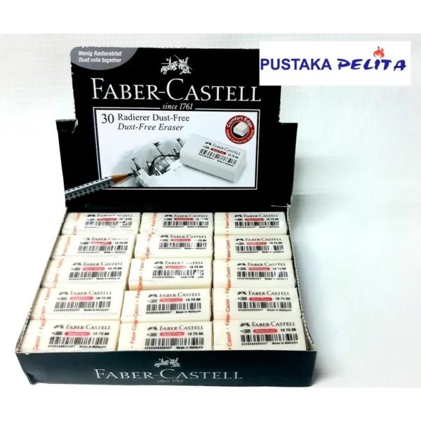 9cbe77595b5fa5a386865745481b9c3d.webp FABER CASTELL Dust Free Eraser 7086 30D 4 pcs 30pcs Box