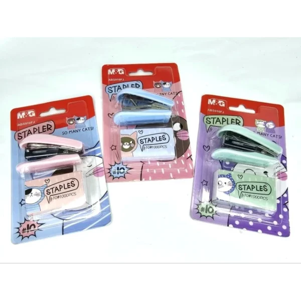 M G No10 Cute Mini Stapler Set