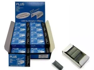 PLUS staples 10 1M 20UNIT BOX STAPLE BULLETS