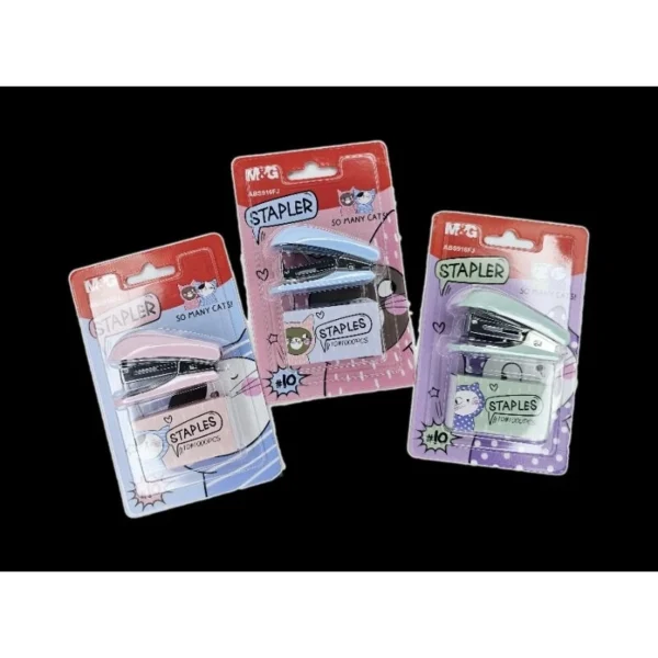 M G No10 Cute Mini Stapler Set