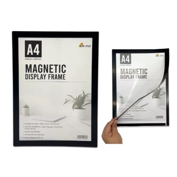 Magnetic Display Frame A4   1pcs