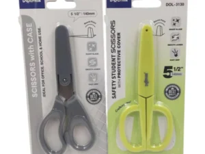 Dolphin DOL 3131 DOL 3130 Stainless Steel Scissors with Case 2PCS