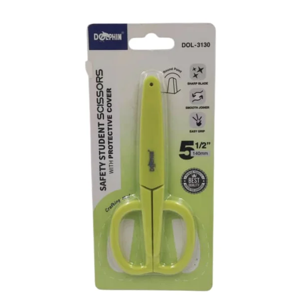 Dolphin DOL 3131 DOL 3130 Stainless Steel Scissors with Case 2PCS